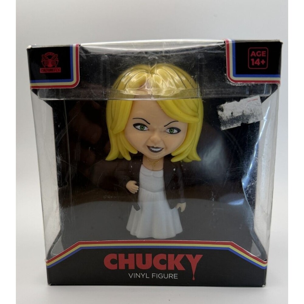 🔪💍 Culturefly Bride of Chucky Tiffany 4” Vinyl Figure – Brand New Collectible!